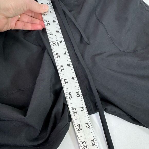 Albion Joggers Womens Small Tall Pants Black Tapered Ankle Zippers - Picture 7 of 11